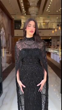 Miabel Shining Two Piece Pearl Beading Mermaid Handmake Prom Dress